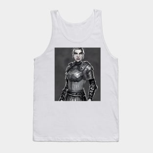 The Elder Scrolls - Nord Female Warrior Tank Top